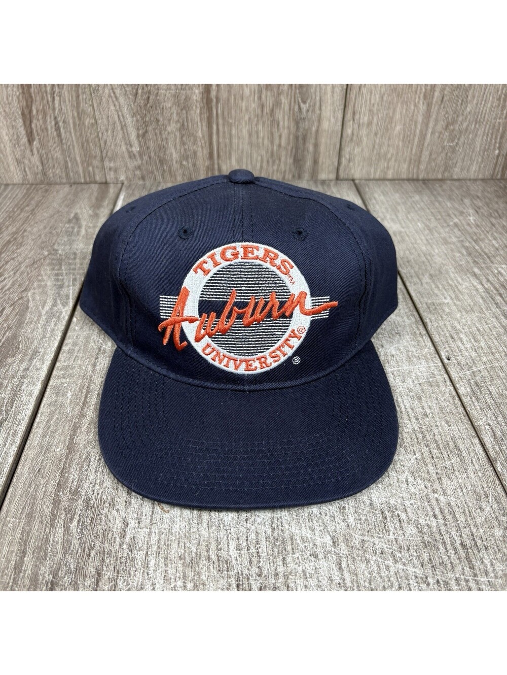 Auburn Tigers The Game Retro Circle Snapback Hat NCAA Cap Vintage War Eagles